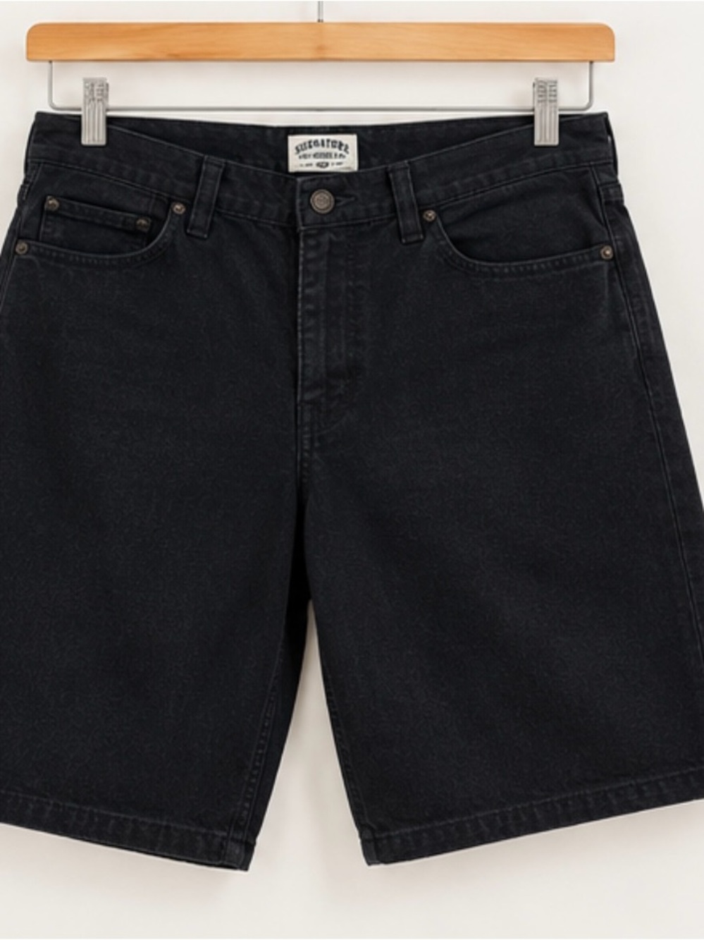 Signature by Levi Strauss Black Denim Jean Shorts